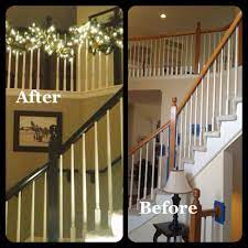 Refinished Staircase Banister Refinish Staircase New Homes House