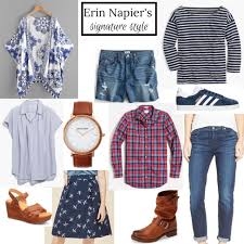 Erin Napier S Signature Style Cottage And Vine Scandinavian Style Clothes California Style Outfits Nantucket Style Clothing