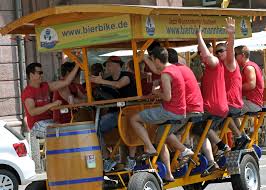 Wasted On Wheels Cities Put The Brakes On Beer Bikes Der Spiegel