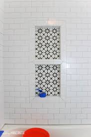 Tiling your shower is a great way to keep your shower clean and tidy and provides you with a great visual stimulation when you are showering there. Shower Niche Installation Tips And Tricks Making Manzanita