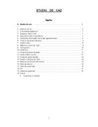 Studiu de caz privind gestionarea unei situaţii de criză. Seminar Studiu De Caz Asistenta Sociala Sociologie 109944