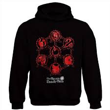 Icons recopilados de distintas partes de internet, listo para compartir~ créditos a sus respectivos creadores. The Seven Deadly Sins Icons Hoodie Wish
