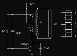 Is video me hpsv lamp circuit diagram, hpmv lamp circuit diagram ko samjhenge, high pressure sodiam vapour how to 72 led lamp 5 watt circuit diagram, with 1 capacitor 2uf. Fluorescent Lamp Circuit Uses Transistors 2n3055 Electronic Circuit