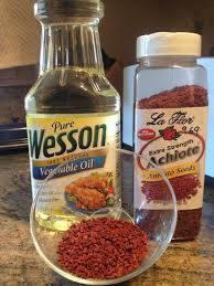 Directions step 1 with a spice grinder, grind the annatto seeds, cumin seeds, peppercorns, allspice berries, and cloves to a fine. Achiote And The Annatto Seed Kevin Is Cooking