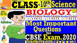 Important Questions Notes For Class 10 Bio Chap 1 Heredity Cbse Ncert This Or That Questions Book Study Writing Classes