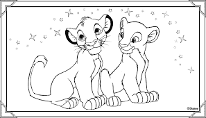 Dibujos Disney Para Colorear Rey Leon