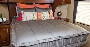 Modern Gray Minky For Rvs In 2020 Zip Up Bedding Standard Mattress Sizes Bed