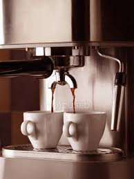 Find over 100+ of the best free espresso machine images. View Of Espresso Machine And Two Cups Close Up Freshness Metal Stock Photo 181848310