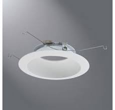Halo Lighting 696wb 6 Led Recessed Light Trim Shallow Baffle Trim White Baffle White Flange