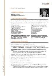66 hendford hill, mouldsworth, wa6 8de, united kingdom tel: Cv Aggie Kalungu Banda Wasafiri Consulting