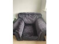 This chair is an absolute statement piece. Velvet Armchair Dining Living Room Furniture For Sale Gumtree