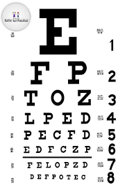 Free Snellen Eye Chart A3 Right Printable Eye Charts