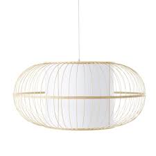 Suspension En Bambou Et Toile Blanche D92 Hokota Maisons Du Monde En 2020 Bambou Mobilier De Salon Idees Pour La Maison
