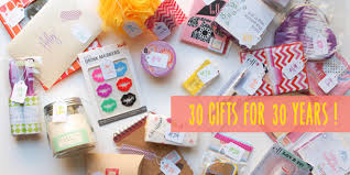 On the other hand how to surprise her, what about a cake, that show what she is, imagine shes a great cook, cook something for her, okay so if you cant cook. 30 Gifts 30 Years 30th Birthday Gifts Birthday Ideas For Her Best 30th Birthday Gifts