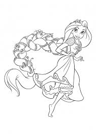 If your child loves interacting. Rapunzel Is Running Coloring Pages Rapunzel Tangled Coloring Pages Colorings Cc