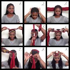 Coiffure Africaine Avec Un Foulard Emilylusitan Blog