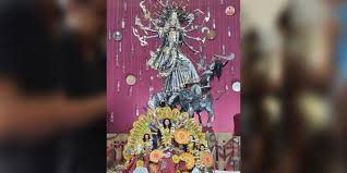 Vasant panchami or saraswati puja is a festival celebrated in india to mark the advent of spring. Durga Puja 2019 At This Unique Pandal In Delhi Idols Are Made Of 220 Kg Of Recycled Items And Decor With 250 Plastic Bottles News