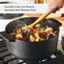 Kitchenaid Seasoned Cast Iron Dutch