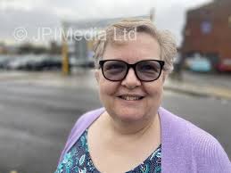 39608586-Left to right Eric Lambert, Debbie Conway, Karen Liddle and Tom  Feeney with Roker Street car park behind them Picture by FRANK REID