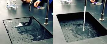 invisible' kitchen sink disappears from