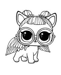 Image result for imagenes para colorear de lol pets buku. Midnight Lol Doll Coloring Page Novocom Top