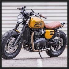 Tracker And Scrambler Feed On Instagram 2017 Triumph Bonneville T120 By Downandoutmotorcycles W In 2020 Triumph Bonneville T120 Triumph Cafe Racer Cafe Racer Bikes