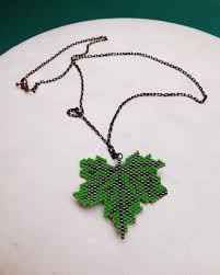 Maple Leaf Delica Bead Yakamoz Enleri Boncuk Boncuk Isi Boncuk Dizme Rehberleri