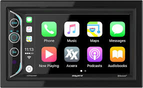 Axxera Acpm6628bt Digital Multimedia Receiver Does Not Play Cds At Crutchfield Apple Car Play Carplay Digital Multimedia