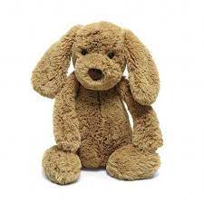 Jellycat Bashful Toffee Puppy Medium Jellycat Stuffed Animals Plush Stuffed Animals Bunny Soft Toy