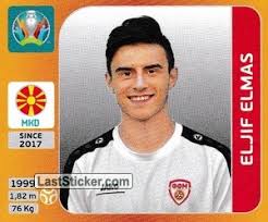 Eljif elmas, 21, from north macedonia ssc napoli, since 2019 attacking midfield market value: Sticker 301 Eljif Elmas Panini Uefa Euro 2020 Tournament Edition 678 Stickers Version Laststicker Com