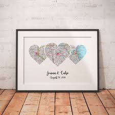 Custom Heart Map Map Heart Art 3 Personalized Map Etsy Personalized Map Art Map Heart Art Heart Map