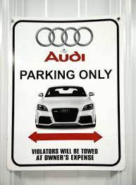 Audi Parking Only Car Shop Audi Park