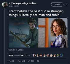 Sweet stranger and me (english title) / man living at my house (literal title). 36 Stranger Things 3 Memes And Reactions To Enjoy With A Cherry Slurpee Funny Gallery