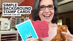 Crafty Hugs Blog Hop: Simple Ideas for Background Stamps