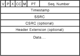 A data packet consisting of the fixed rtp header, a possibly empty list of contributing sources, and the payload data. Rtp Realtime Transport Protocol