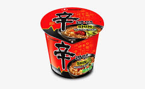 Mung bean noodles are quite common, as are noodles made from tapioca starch and sweet potato starch. Shin Ramyun Cup Noodle Soup Shin Ramyun Cup Noodles Png Image Transparent Png Free Download On Seekpng