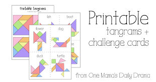 We did not find results for: Printable Tangrams And Challenge Cards Kids Activity