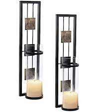 The blomus finca wall mounted candle is a beautiful accessory indoors or out. Shelving Solution Wall Sconce Candle Holder Metal Wall Decorations For Living Room Bathroom Dining Room Set Of 2 Walmart Com Walmart Com