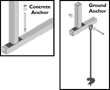 There is no hard and fast rule. Ground Anchoring Kit For Clearspan Carports Farmtek