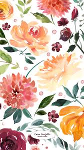 Looking for the best wallpapers? Pin By Carla Arguedas On Wallpapers Watercolor Flowers Spring Wallpaper Flower Wallpaper