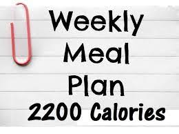 Best 2200 Calorie Diet Plan Ezhb