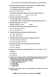 Check spelling or type a new query. Contoh Soal Himpunan