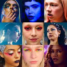 The halloween episode titled, the next episode, which aired in july 2019, went on to show maddie posing as jodie foster in taxi driver and cassie channeling alabama worley in true romance. How To Pull Off Euphoria S Best Make Up Looks After Its Big Emmy Win Dazed Beauty