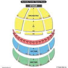 46 Punctilious Kennedy Center Opera Seating Chart