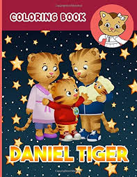 He and his neighborhood friends are here today waiting for your little ones to give them some color. Daniel Tiger Coloring Book Anxiety Adults Coloring Books Gifted Adult Colouring Pages Fun Harper Christian 9798638577346 Amazon Com Books