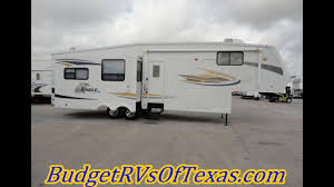 Fifth wheel models include high ceilings for extra space. 2008 Jayco Eagle 341 Rlqs 5th Wheel Travel Trailer Just Perfect For The Full Time Rv Experence Youtube