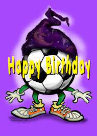 A cute birthday ecard to share best wishes on your friends and dear ones birthday. Happy Birthday Soccer Wizard Greeting Card By Kevin Middleton