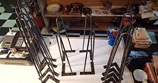 10 Places To Buy Metal Hairpin Table Legs Raw Steel Stainless Steel Rebar Powder Coated More Retro Renovati Hairpin Leg Table Table Legs Hairpin Table