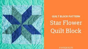Patchwork quilting scrappy quilts mini quilts applique quilts quilt baby quilting projects quilting designs quilt design quilt modernen. Star Flower Block Block Pattern Youtube