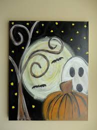 30 Easy Canvas Painting Ideas Halloween Canvas Halloween Painting Fall Canvas This page is about halloween painting ideas on canvas,contains bats in the belfry?